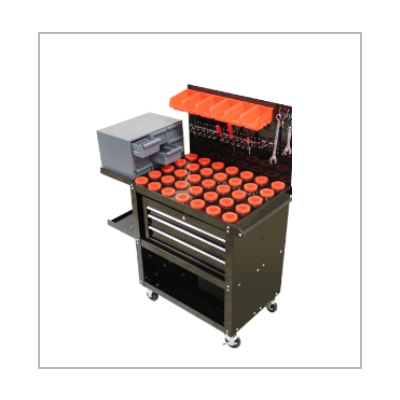CNC tool cart